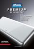 PREMIUM SX INVERTER. www.novemakulde.no