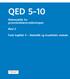 QED 5 10. Matematikk for grunnskolelærerutdanningen. Bind 2. Fasit kapittel 4 Statistikk og kvantitativ metode