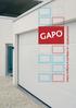Innhold. Om Gapo... 4-5. Stålporter moderne funksjonalitet... 6-10. Farger, struktur og vindussystem... 11. Front design for den bevisste...