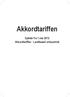 Akkordtariffen. Gjelder fra 1.mai 2012 Akkordtariffen Landbasert virksomhet