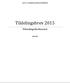 JUSTIS- OG BEREDSKAPSDEPARTEMENTET. Tildelingsbrev 2015. Utlendingsdirektoratet 15.03.2015