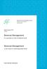 Revenue Management. Revenue Management. En casestudie av et lite, frittstående hotell. A Case Study of a Small Independent Hotel Ûª»² Ò ½± Í ³±²»²