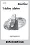 36-1849. Trådløs telefon. Ver. 200802. Modell: Big button 510. www.clasohlson.com