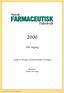 108. årgang. Utgitt av Norges Farmaceutiske Forening. Redaktør Hanne Nessing NORSK FARMACEUTISK TIDSSKRIFT 3/2001