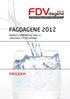 FAGDAGENE 2012. NORGES VAREMESSE, HALL E Lillestrøm 17. 19. oktober PROGRAM