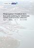 Pilotprosjektet i Trondheim havn Kost-nytte vurdering for våtmekanisk rensing av forurensede sedimenter