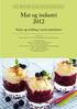 Mat og industri 2012