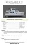 STANDARD SPESIFIKASJON EXPLORER 46 PILOTHOUSE