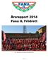 Årsrapport 2014 Fana IL Friidrett