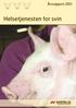 Årsrapport 2011. Helsetjenesten for svin