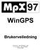 WinGPS. Brukerveiledning