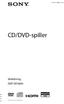 4-400-836-41(1) (NO) CD/DVD-spiller. Veiledning DVP-SR760H. 2012 Sony Corporation
