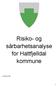 Risiko- og sårbarhetsanalyse for Hattfjelldal kommune