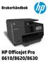 HP Officejet Pro 8610 e-all-in-one/hp Officejet Pro 8620 e-all-in-one/hp Officejet Pro 8630 e-all-in-one. Brukerhåndbok