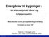 Energikrav til bygninger -