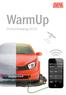 WarmUp Produktkatalog 2014