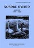 TOPPDYKKER'N SUPPLEMENT NR3 1984 NORDRE ØYEREN RAPPORT 1977-1983 NORDRE ØVEREN FUGLESTASJON (KOORDINATER)