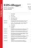 EØS-tillegget. NORSK utgave. til Den europeiske unions tidende. Nr. 41 ISSN 1022-9310. 21. årgang 17.7.2014 EØS-ORGANER. 1. EØS-komiteen EFTA-ORGANER