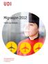 Migrasjon 2012. Fakta og analyse