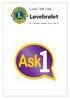 Lions Club Odal. Løvebrølet. Nr 3, november lionsåret 2014-15. Årg. 33.