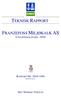 TEKNISK RAPPORT FRANZEFOSS MILJØKALK AS UTSLIPPSMÅLINGER - 2010 RAPPORT NR. 2010-3494 REVISJON NR. 01 DET NORSKE VERITAS