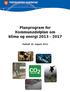 Planprogram for Kommunedelplan om klima og energi 2013-2017. Vedtatt 30. august 2012