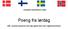 NORDISK MESTERSKAP 2006. Poeng fra lørdag. (NB. Laveste poeng fra hvert lag regnes ikke med i lagkonkurransen)