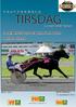 TIRSDAG JÆREN HINGST HØSTFINALER FOR HOPPER REKRUTTSERIEN T R A V P R O G R A M. 4. november 2014 kl. 18.30. NESTE LØPSDAG 15. november kl. 18.