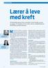 Lærer å leve med kreft