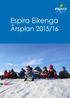 Espira Eikenga Årsplan 2015/16