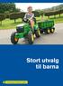 Stort utvalg til barna