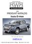 PRODUKT KATALOG Isuzu D-max