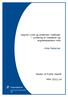 Kognitiv svikt og sikkerhet i trafikken vurdering av helsekrav og ergoterapeutens rolle. Hilde Fleitscher. Master of Public Health MPH 2012:14