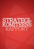 STRATEGIKOMITEENS RAPPORT