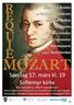 Konsert. Ave Verum W. A. Mozart. Requiem W. A. Mozart