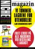 VI TØMMER LAGRENE FOR UTEMØBLER!