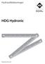 Hydraulikkløsninger. HDG Hydronic. hdg-bavaria.com