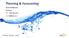 Planning & Forecasting. retning / ansvar / verdi