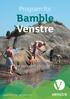 Program for. Bamble Venstre. for perioden 2011-2015. www.bamble.venstre.no