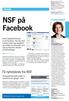 NSF på Facebook. Få nyhetsbrev fra NSF. medlem