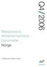 Q4 2006. Manpowers. Arbeidsmarkedsbarometer. Norge. A Manpower Research Report