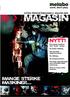 MAGASIN NYTT! MANGE STERKE MASKINER... work. don t play. EXTRA PRODUKTMAGASIN 2. HALVÅR 2010
