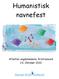 Humanistisk navnefest