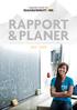 RAPPORT RAPPORT & PLANER & PLANER