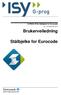 G-PROG STÅL Stålbjelke for Eurocode. (Ver. 7.00 september 2013) Brukerveiledning. Stålbjelke for Eurocode