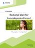 Regional plan for kunnskapssamfunnet