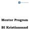 Mentor Program. BI Kristiansand