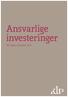 Ansvarlige investeringer