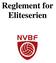 Reglement for Eliteserien