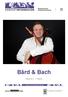 Bård & Bach. Konsert for 1. - 7. årstrinn